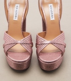 Aquazzura Sundance platform sandals