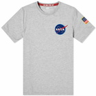 Alpha Industries Men's Space Shuttle T-Shirt in Grey Heather