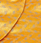 Charvet - 8.5cm Silk-Jacquard Tie - Yellow