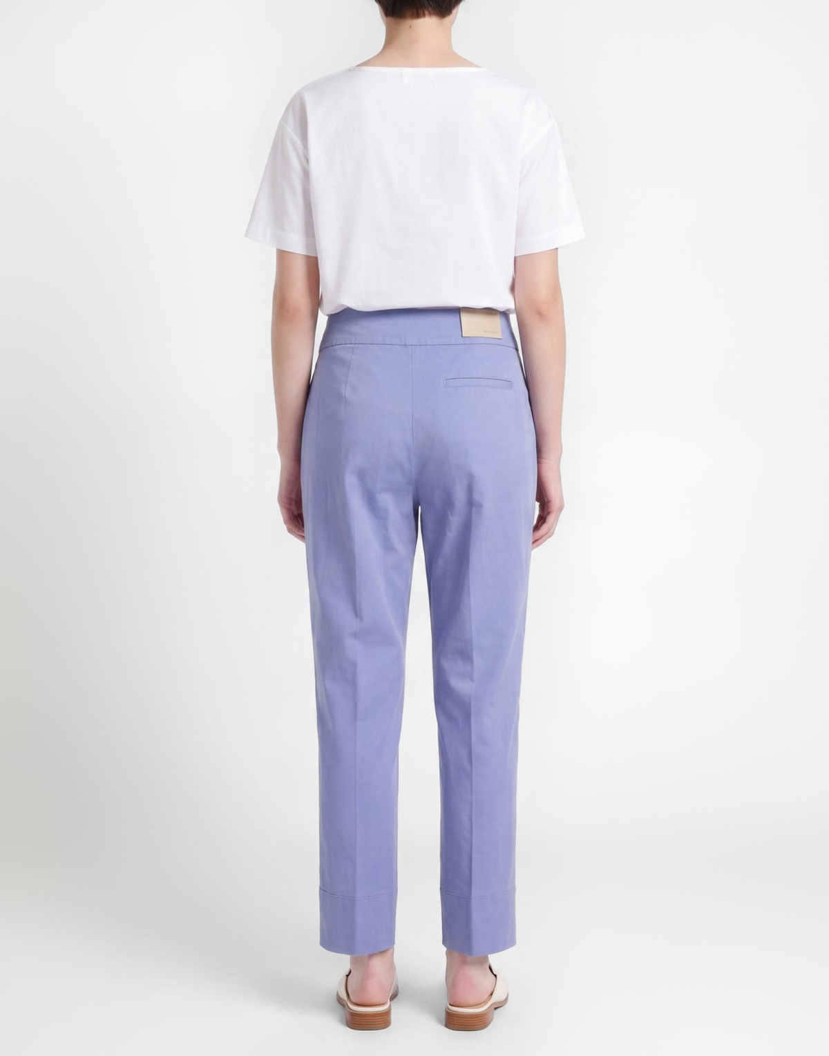 Alessia Santi Womens Pants Light in Blue