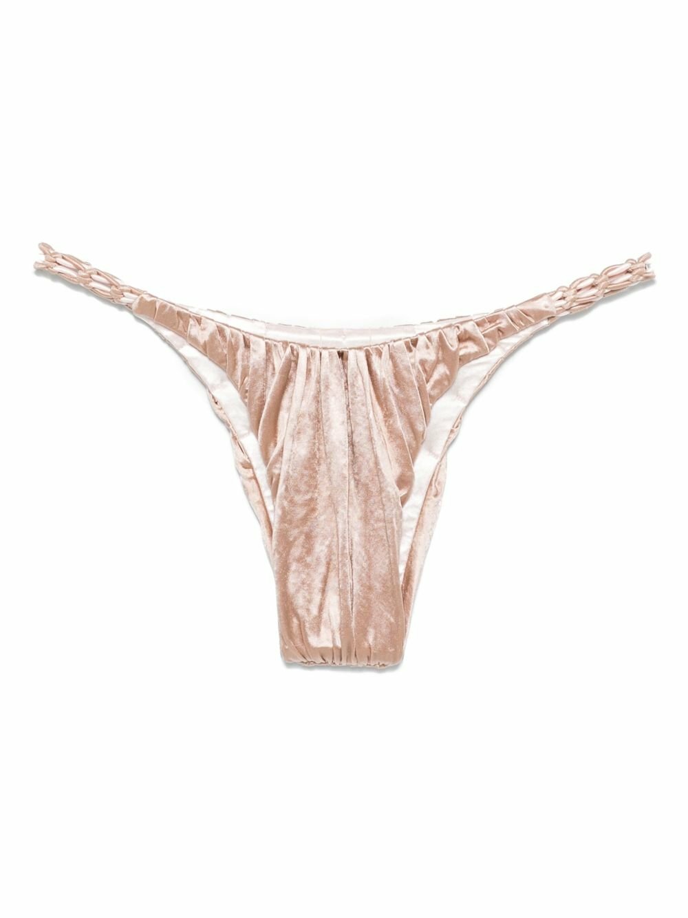 【関税込み】Isa Boulder SSENSE限定 ブラウン Shelly ビキニ Brown V Knot & Avril Bikini by Isa Boulder on Sale