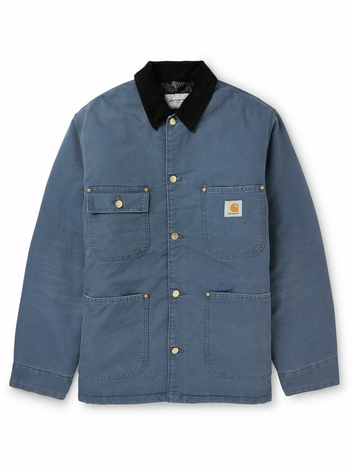 Carhartt WIP - OG Chore Logo-Appliquéd Corduroy-Trimmed Padded Organic ...