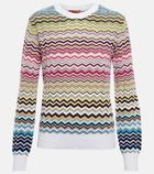 Missoni - Zig-zag knit cotton-blend sweater