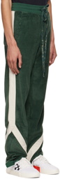 Rhude Green Stripe Lounge Pants