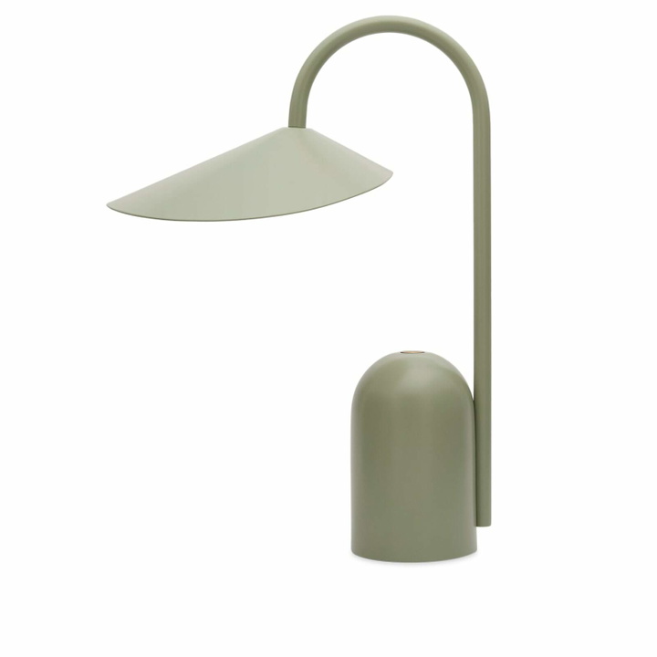 Photo: ferm LIVING Arum Portable Lamp in Tea Green 
