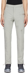 HELIOT EMIL Grey Paneled Cargo Pants