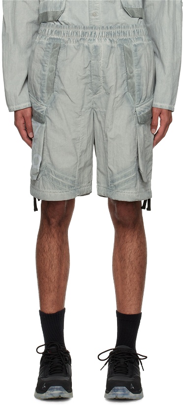 Photo: A-COLD-WALL* Gray Garment-Dyed Shorts