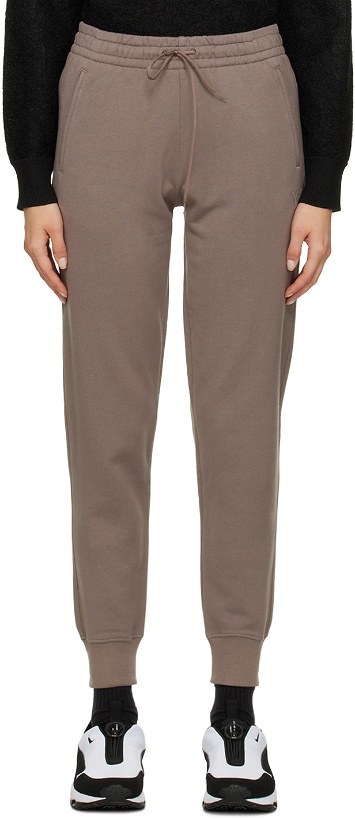 Photo: Y-3 Taupe Bonded Lounge Pants
