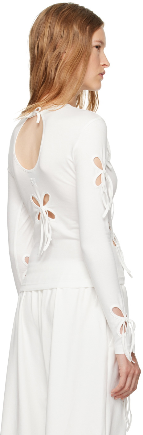 J.Kim White Petal T-shirt
