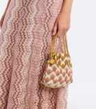 Missoni Caperdoni Small embellished pouch