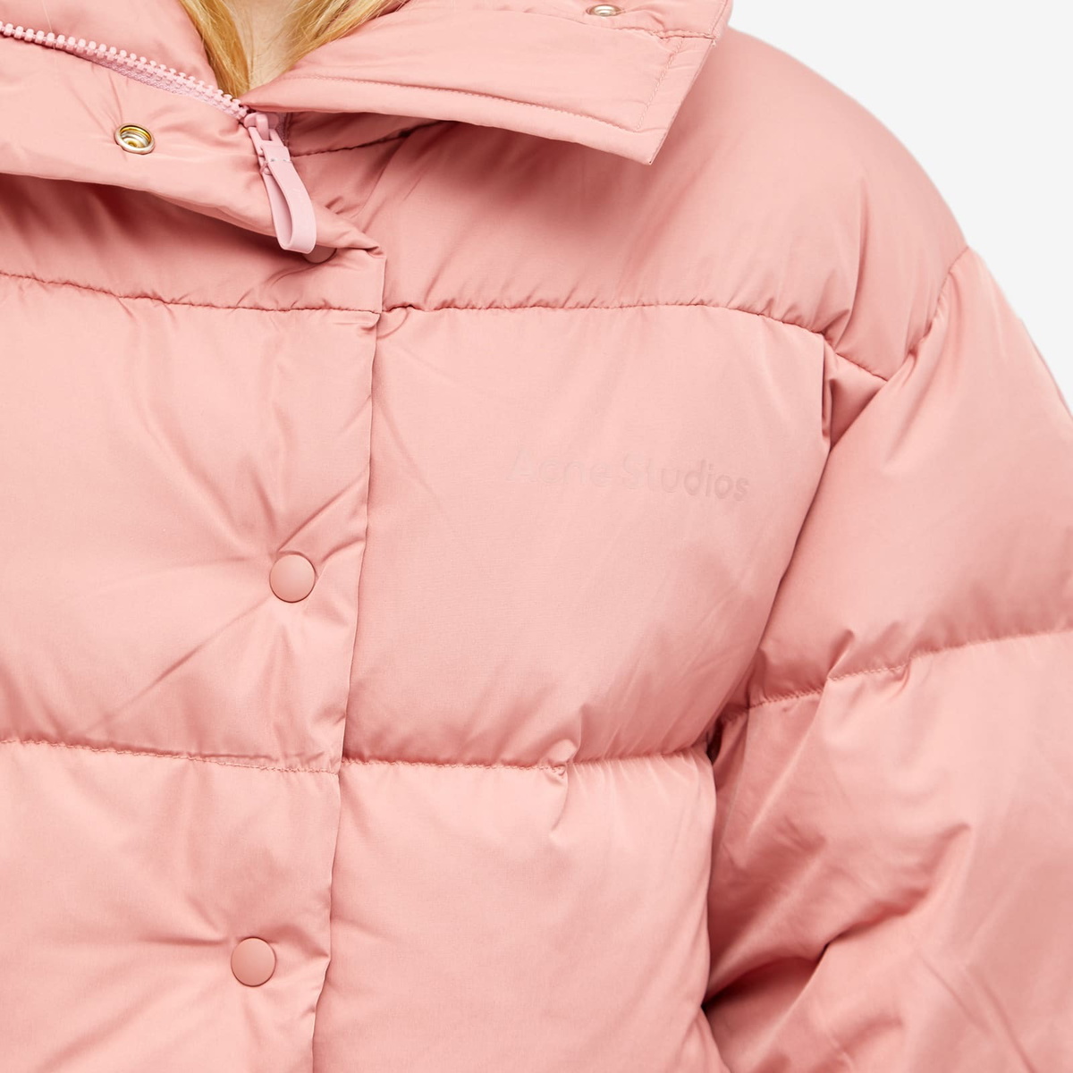 SALE✨ACNE studios✨ ピンクベージュパーカー✨ Acne Studios // Pink Face Logo Hoodie – VSP Consignment