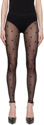 Givenchy Black Sheer Leggings