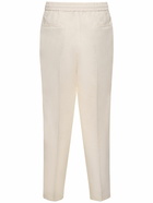 BRUNELLO CUCINELLI - Cotton & Linen Drawstring Pants