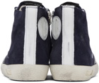 Golden Goose Navy Francy Sneakers