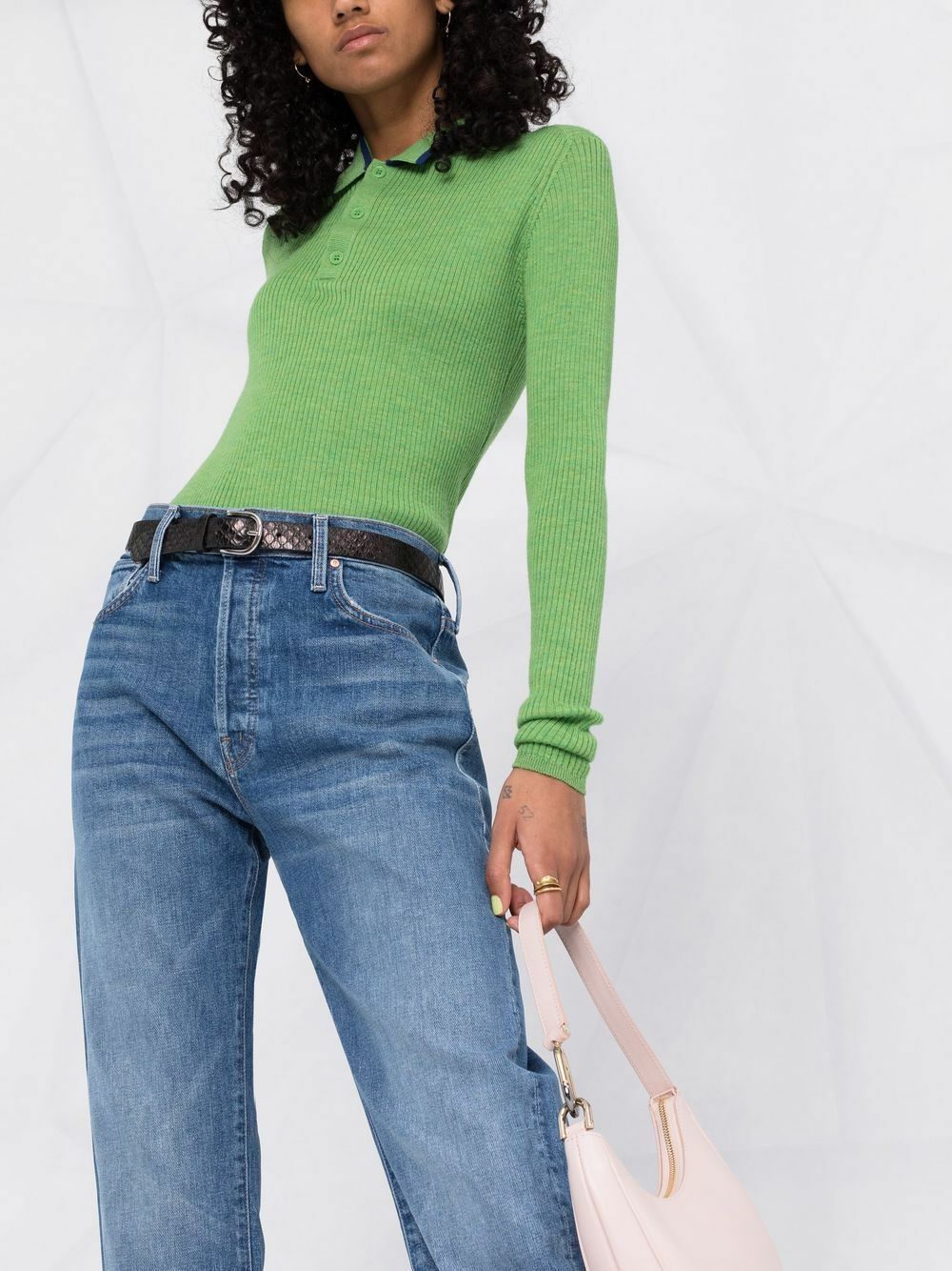MOTHER - Cropped Denim Jeans