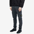 Stone Island Men's Brushed Cotton Canvas Cargo Pants in Charcoal