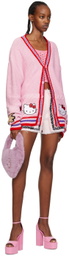 GCDS Pink Hello Kitty Edition Cardigan