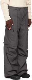 BRYAN JIMENÈZ Gray Uniform Cargo Pants