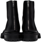 Ann Demeulemeester Black Drees Chelsea Boots
