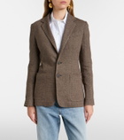 Ralph Lauren Collection Hailey wool, silk, and cashmere blazer