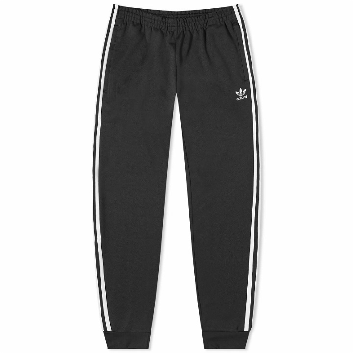 Photo: Adidas Men's Superstar Track Pant in Black/White