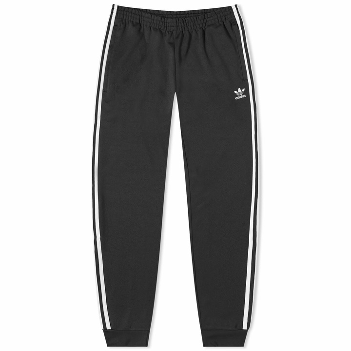 Photo: Adidas Men's Superstar Track Pant in Black/White