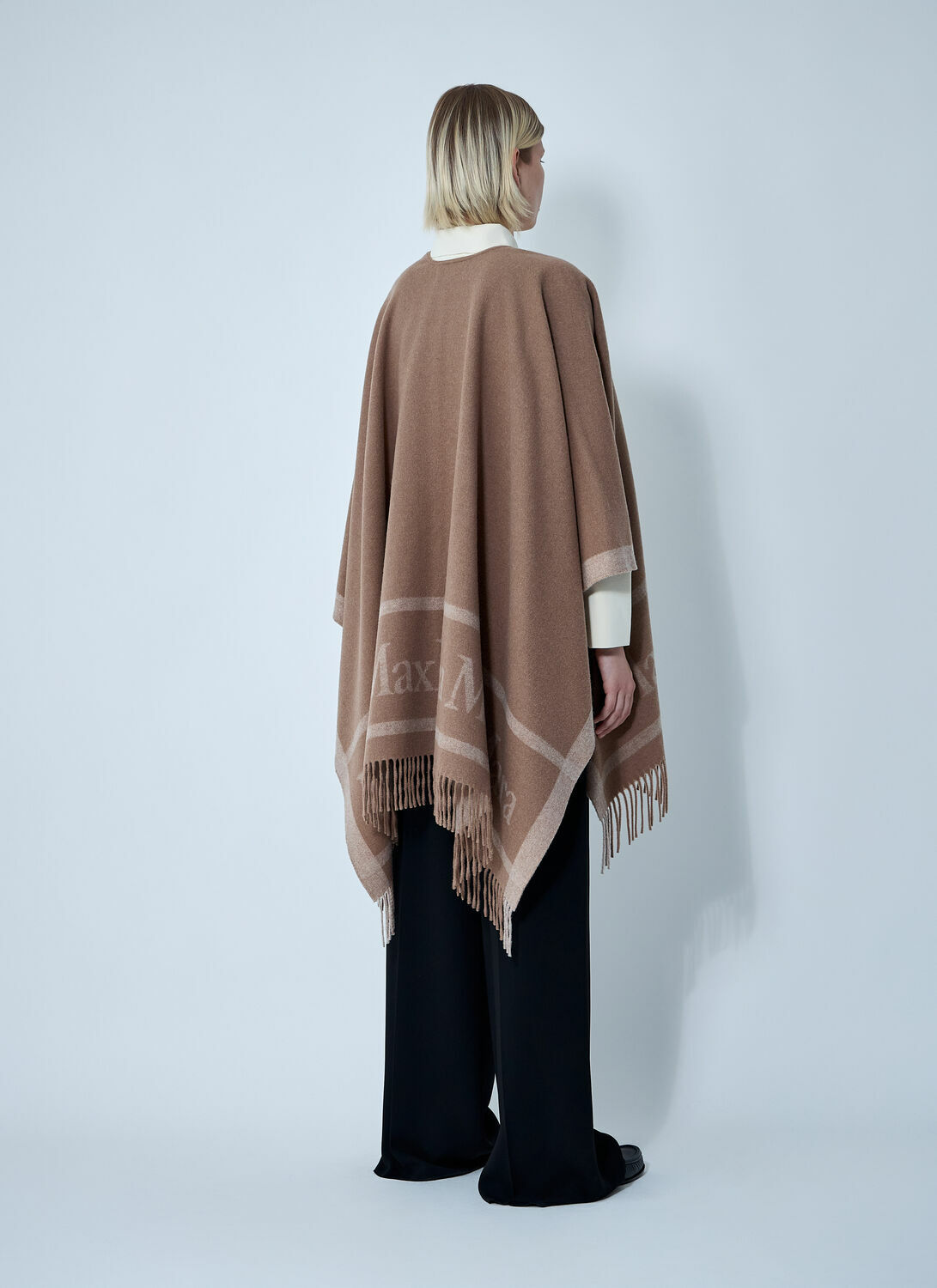 Max Mara Hilde Logo Motif Scarf