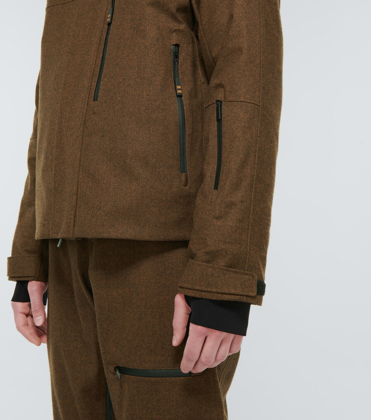 Zegna - Techmerino hooded ski jacket Zegna