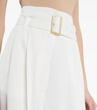 Golden Goose - Cleofe belted high-rise wide-leg pants