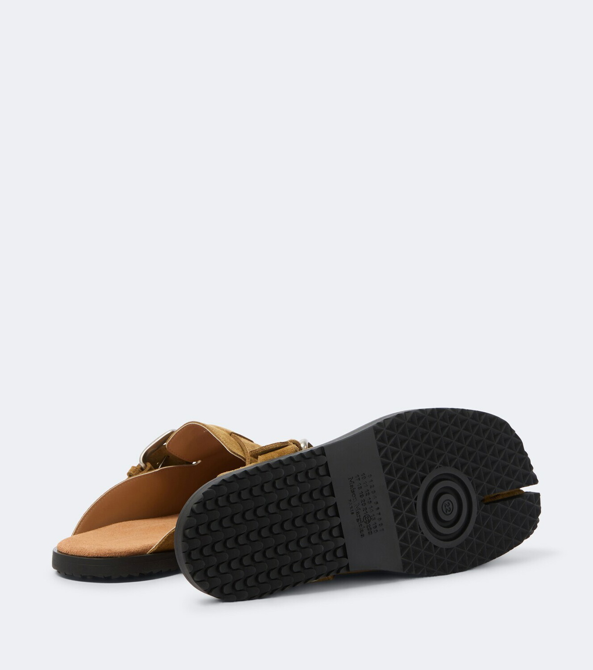 Maison Margiela Tabi suede mules