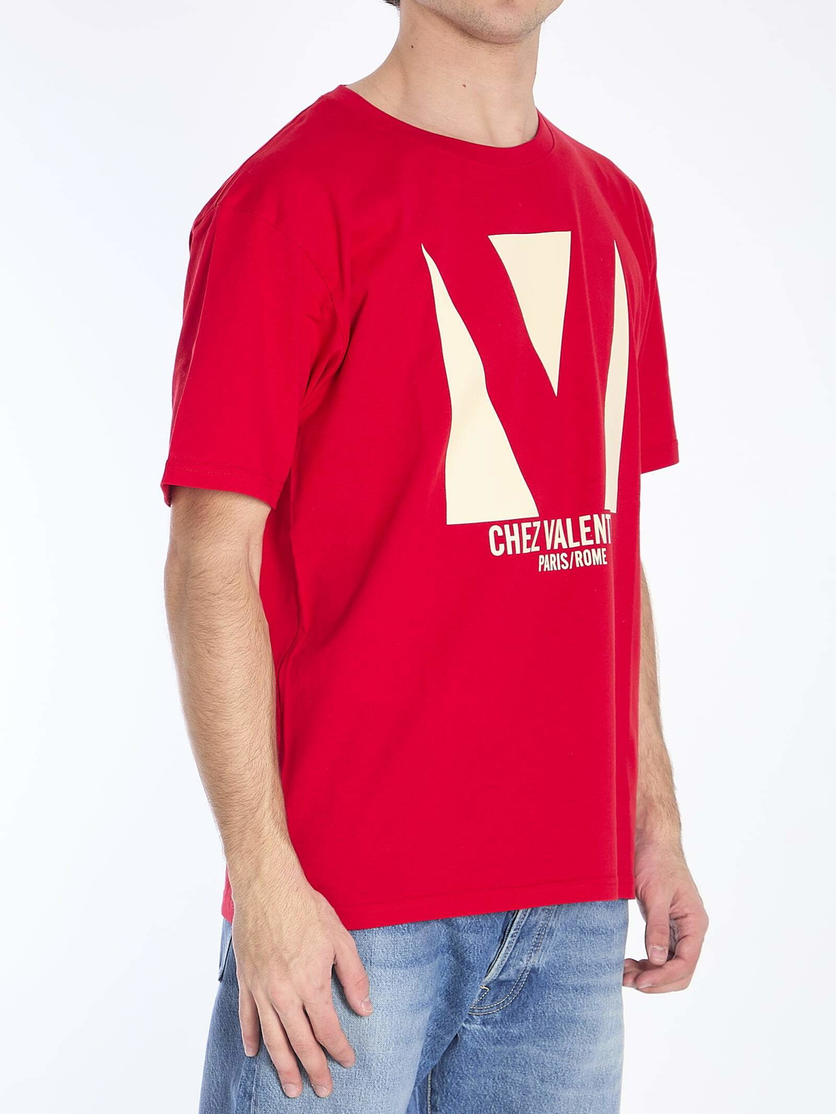【関税＆送料込み】Valentino Garavani T-Shirt By Chez Valen 0400022127151_BLACK?wid=600&