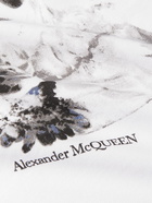 Alexander McQueen - Slim-Fit Logo-Print Cotton-Jersey T-Shirt - White