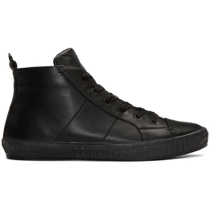 Photo: Opening Ceremony Black Howard High-Top Sneakers