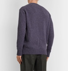 Anderson & Sheppard - Camoshita Shetland Wool Sweater - Purple