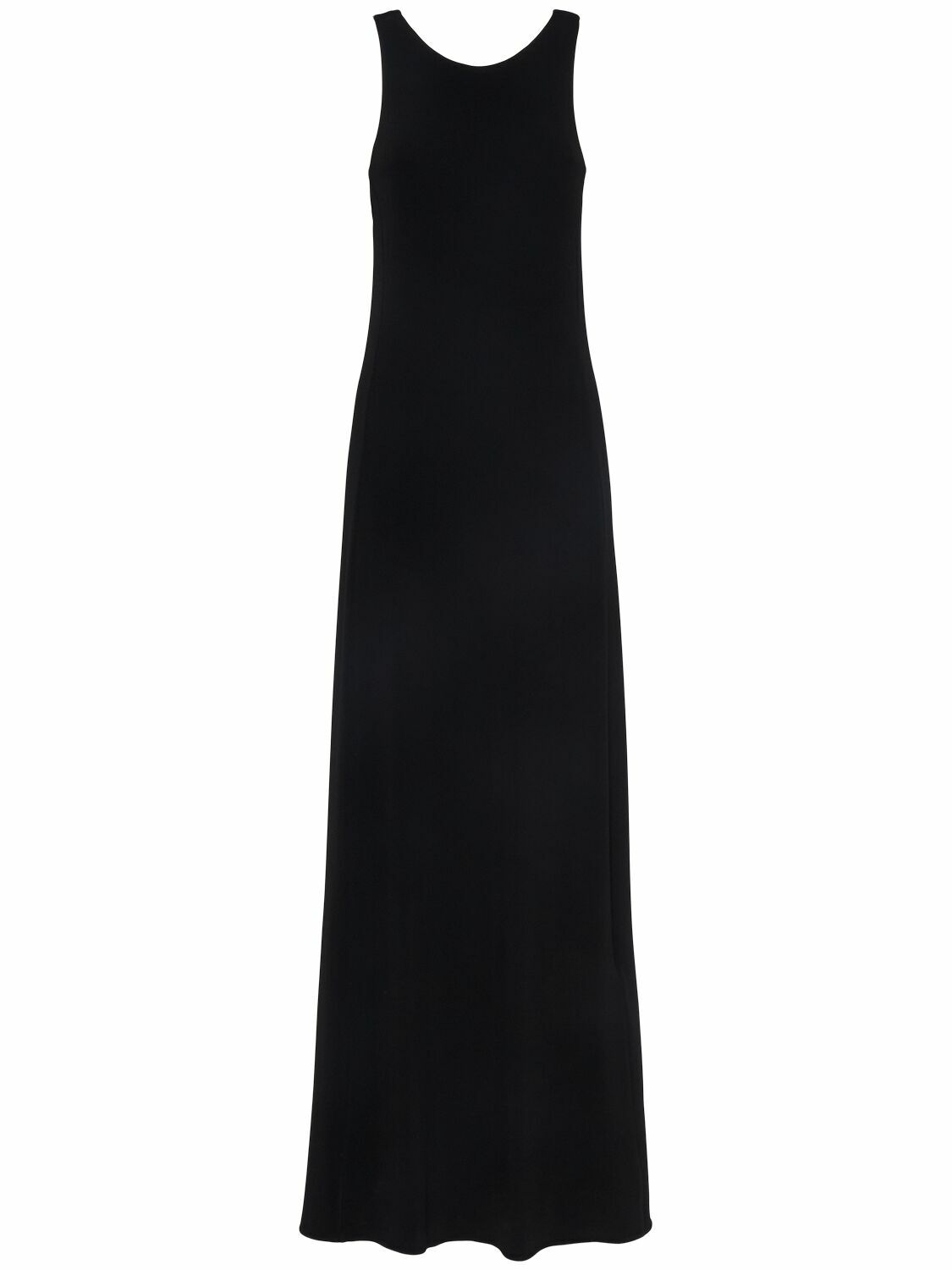 ワンピース MAX MARA POMPEI LONG DRESS IN STRETCH VISCOSE MAX MARA Pompei Viscose Blend Crepe Long Dress Max Mara