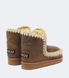 Mou Shearling-lined leather ankle boots
