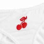 Fruity Booty Women's Commando Thong in White