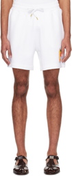 Casablanca White Gradient L'Arche Shorts