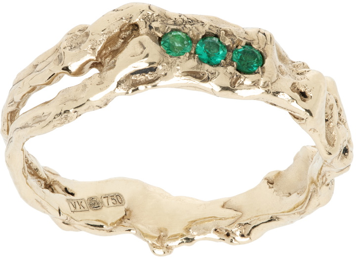 Photo: Vasiliki Gold Oysterling Ring