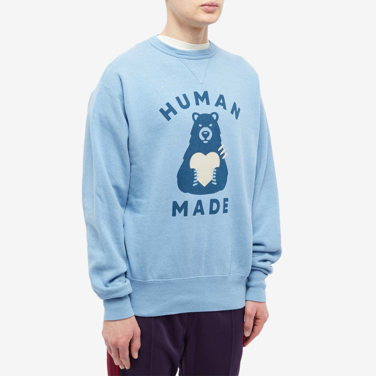 【人気商品】HUMAN MADE KNIT SWEATER BLUE Human Made – Dachs Knit Sweater Navy