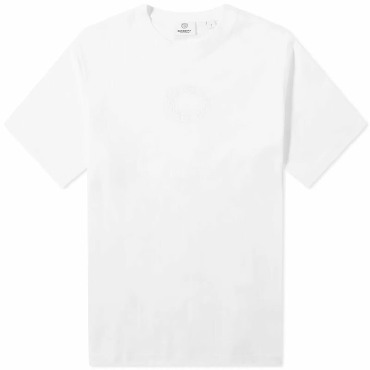 Photo: Burberry Men's Walmer Crest T-Shirt in White