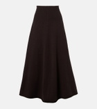 Extreme Cashmere N°388 Ease cashmere-blend maxi skirt