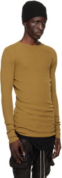 Rick Owens Yellow Porterville Rib Sweater