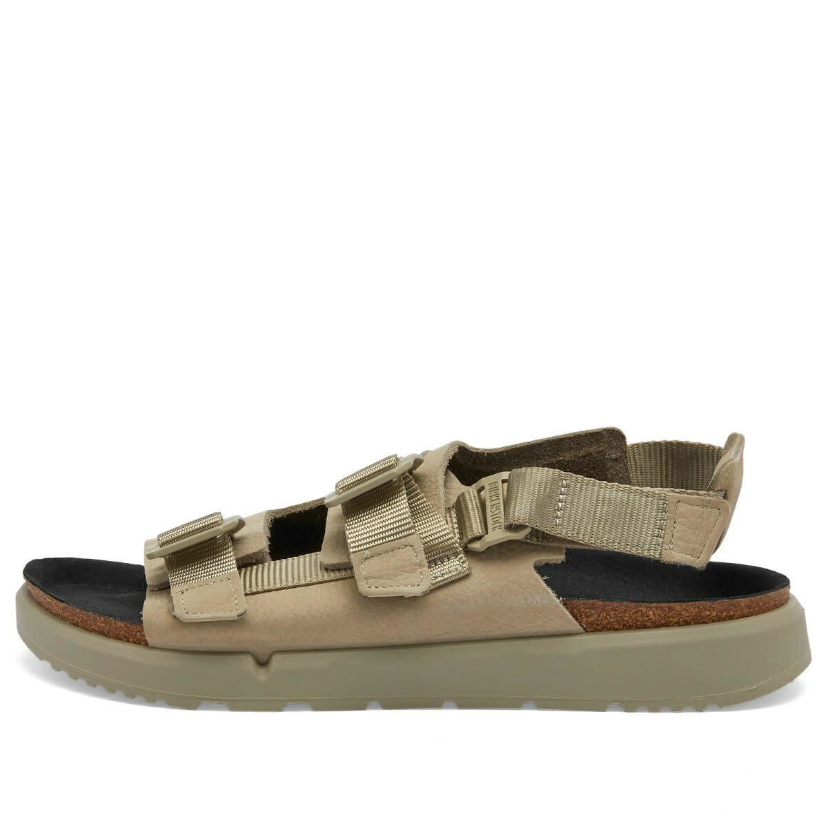 Shinjuku Leather-Textile Antique White | BIRKENSTOCK