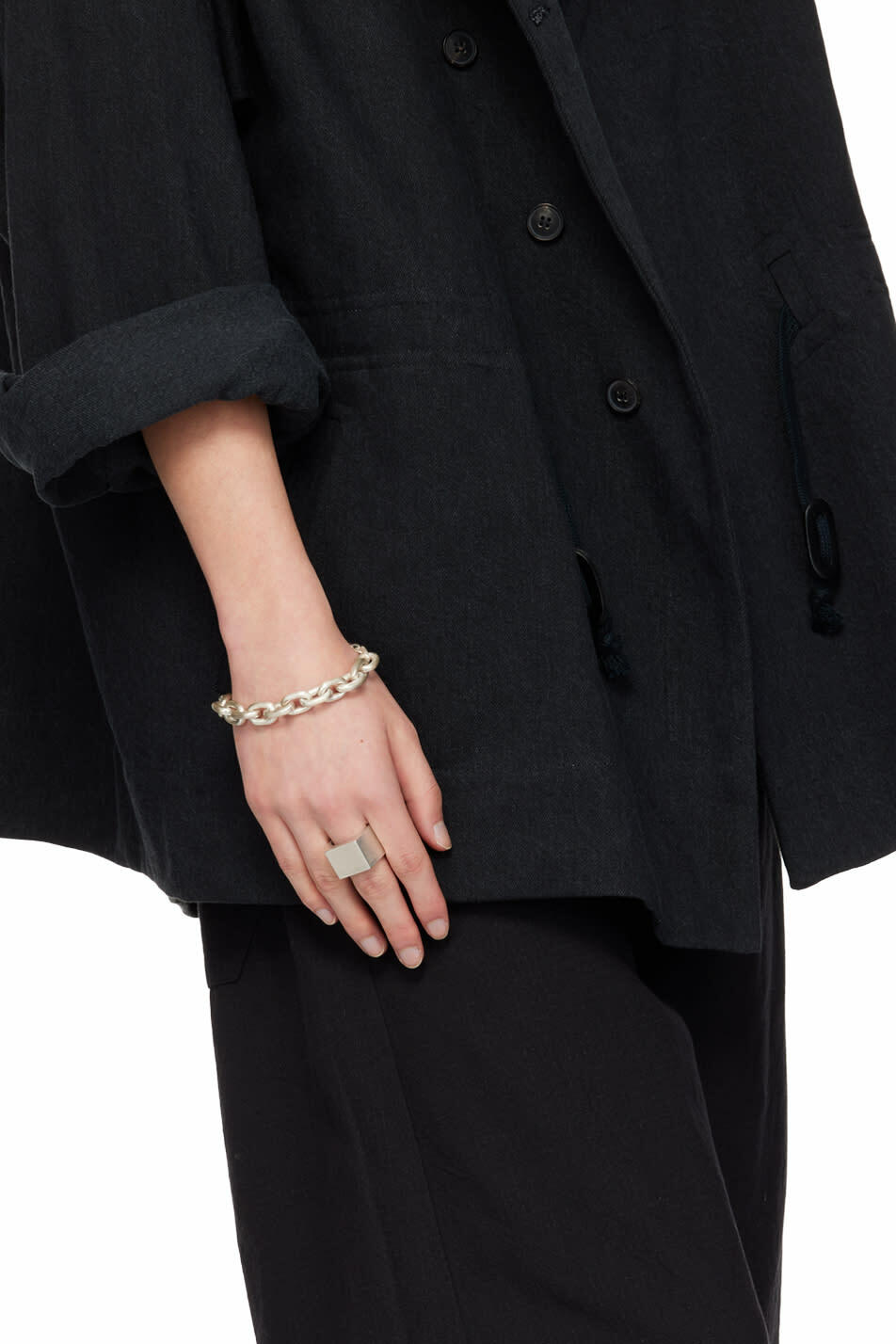 アクセサリー PARTS OF FOUR Toggle Chain Bracelet XS Parts of Four Silver Extra Small Links Toggle Chain Bracelet