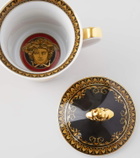 Versace Home Medusa porcelain mug with lid