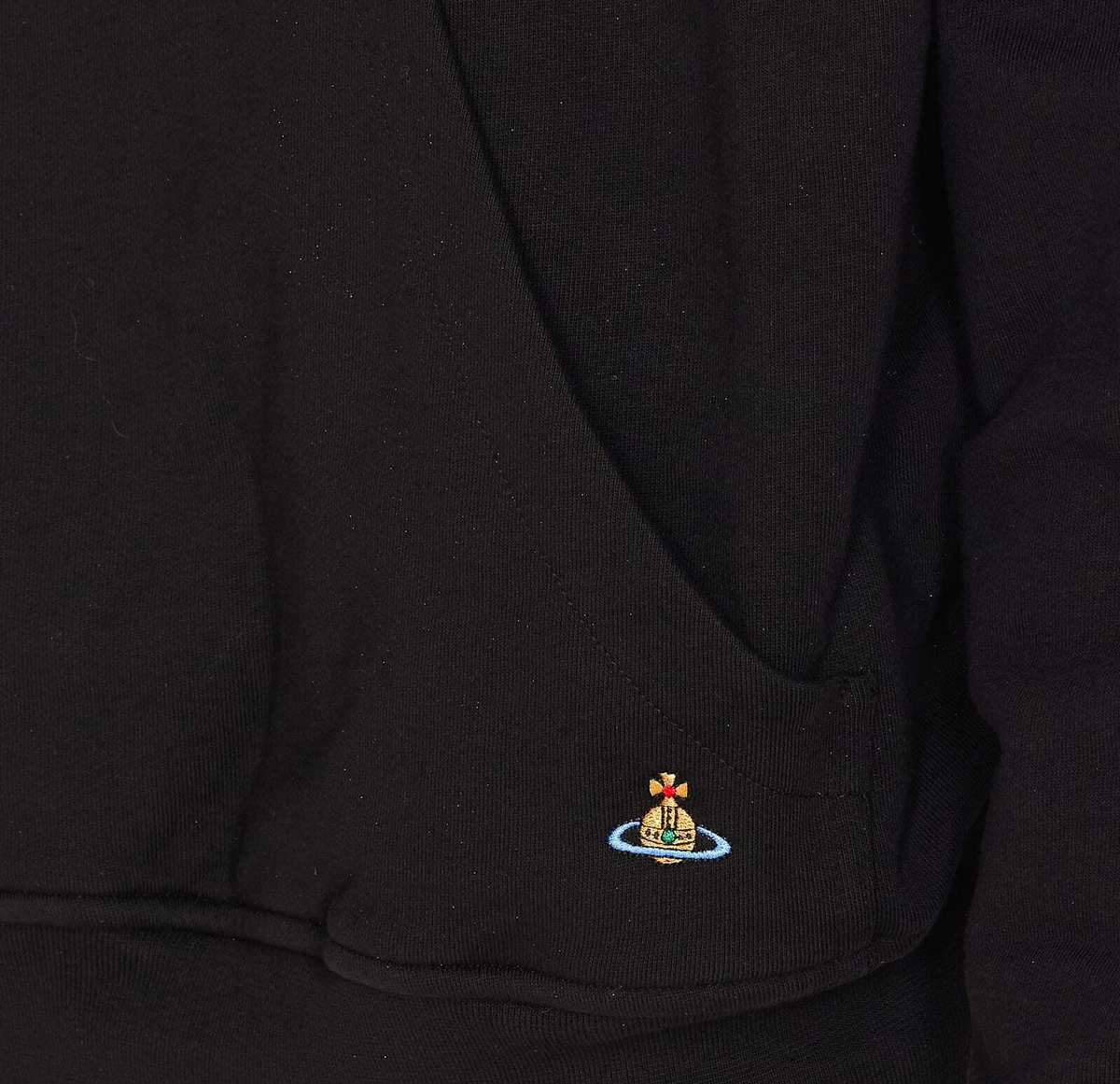 パーカー・フーディ Vivienne Westwood STENCIL ORB FRESH HOODIE Black Stencil Orb Fresh Hoodie by Vivienne Westwood on Sale