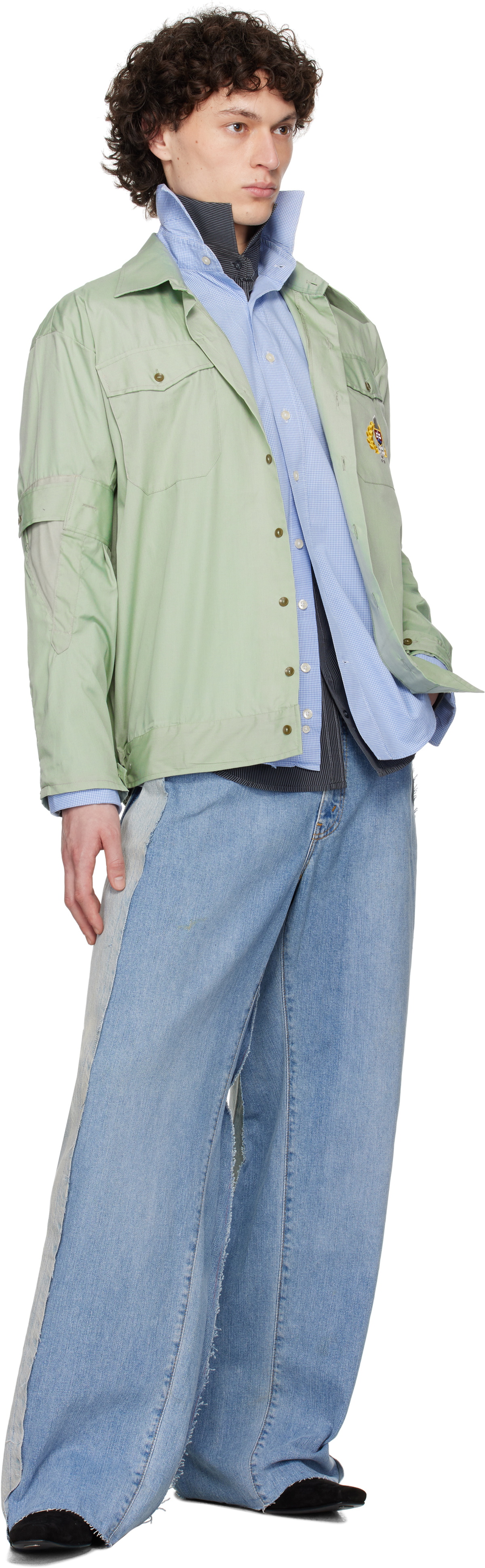 Prototypes Green Armband Military Shirt