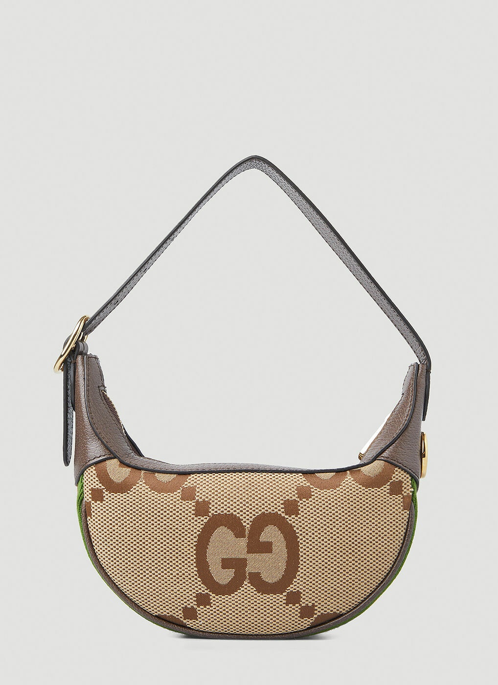 Ophidia Half-Moon Mini Shoulder Bag in Camel Gucci