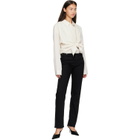 AGOLDE Black 90's Pinch Waist High Rise Straight Long Jeans